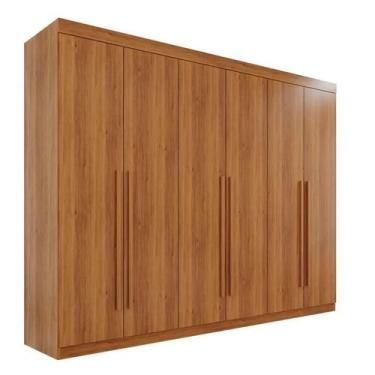 Imagem de Guarda Roupa Casal 6 Portas 6 Gavetas Gramado 100% MDF Valverde Moveis