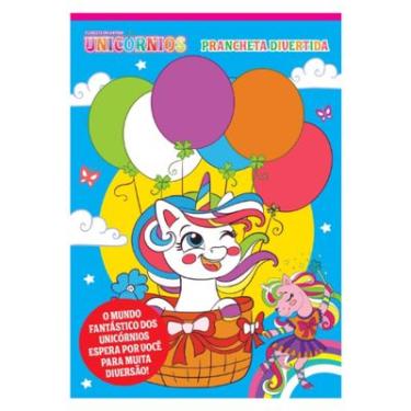 Imagem de LIVRO PRANCHETA DIVERTIDA UNICORNIOS