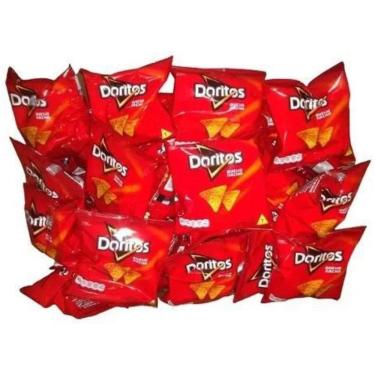 Imagem de Biscoitos Salgadinhos Elma Chips Doritos Caixa 60 Unidades