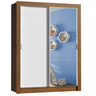 Imagem de Guarda Roupa Infantil Bento 2 Portas de Correr Madesa