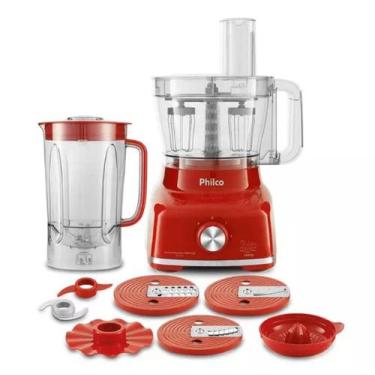 Imagem de Multiprocessador Philco Vermelho 9 Em 1 1700w 220v, 220V