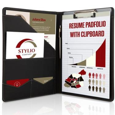 Imagem de Padfolio Folder Stylio com prancheta removível e material vegano