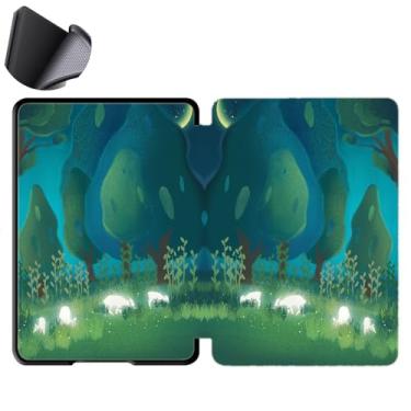 Imagem de Yzlvigrous Capa para Kindle Paperwhite 12th/Colorsoft Signature Edition 1ª Geração 2024, Tampa Traseira de TPU Macia de 7 Polegadas com Sono/despertar Automático, Modelo: SA59CP/SA569P/SA568B