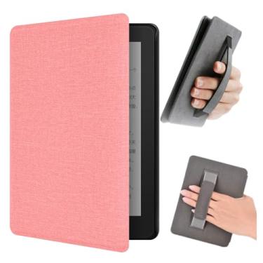 Imagem de Yzlvigrous Capa para Kindle Paperwhite 7/6/5ª Geração 2015/2013/2012, Textura de Pano de 6 Polegadas Ultra Slim PU Tampa com Sono Automático/despertar E Alça, Modelo: DP75SDI/EY21