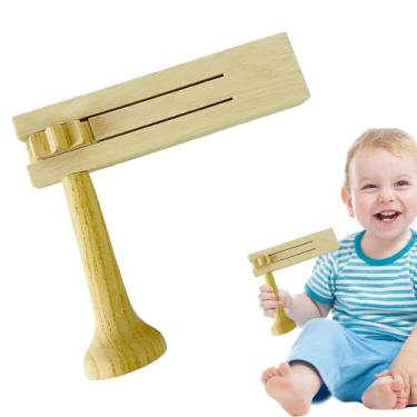 Imagem de Matraca De Para Sons Rítmicos | Brinquedo Musical Sonoro | Catraca Mexicana Barulhenta | Para Crianças Aniversários Jogos de Futebol Formaturas Amantes de Música Professores e Alunos