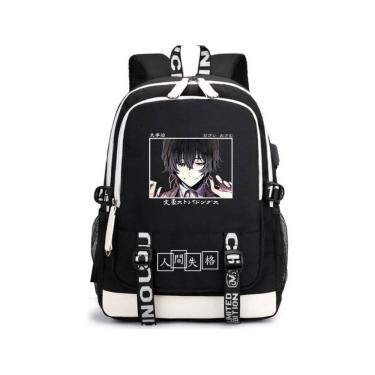 Imagem de Mochila Bungos Strays Dogs Dazais Osamus Cartoon Kids School