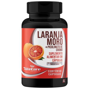 Imagem de EXTRATO DE LARANJA MORO COM PICOLINATO DE CROMO 500MG 60 CAPSULAS - TAKE CARE-Unissex