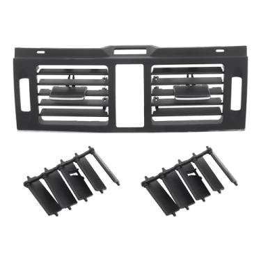 Imagem de TUCKBOLD Tomada de ar condicionado central para Mercedes-Benz C350 durável | Painel de ventilação preto 1 peça