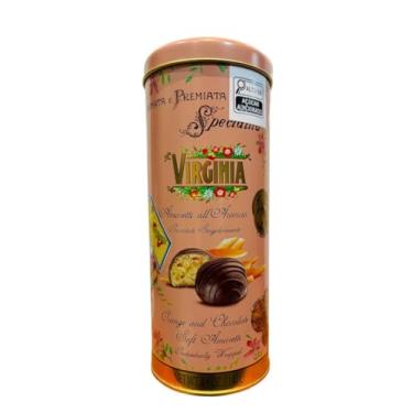 Imagem de Biscoito Amaretti Macio Com Laranja Coberto de Chocolate Virginia 140g