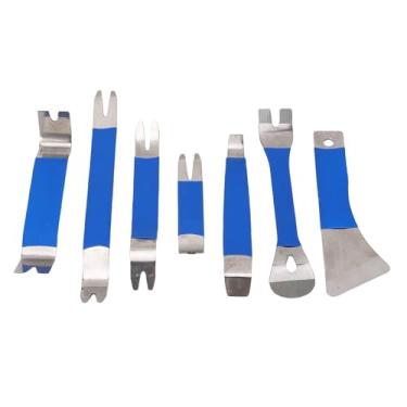Imagem de Generic Kit de Ferramentas de Remoção de Acabamento de Carro 7 Peças, Conjunto de Ferramentas de Alavanca de Painel de Porta de Painel Automático Com Construção Em Aço Inoxidável