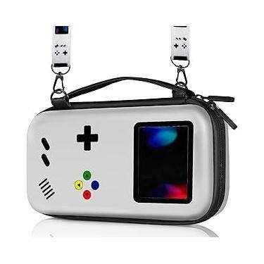 Imagem de Hard Carrying Case Compatible for Nintendo Switch/Switch OLED,Travel Carry Cases Shell Protective Cover Strap Retro Game Cute Accessories Storage Protector Pouch Bag