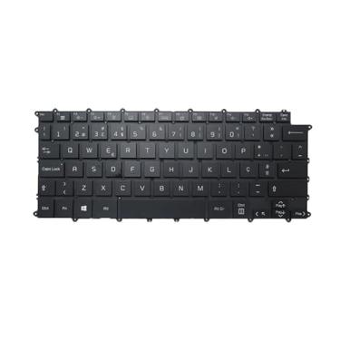 Imagem de Notebook com teclado retroiluminado para LG 14Z90Q-V 14Z90Q-V.AP75A3 14T90Q Portugal PO Preto Sem Moldura Novo