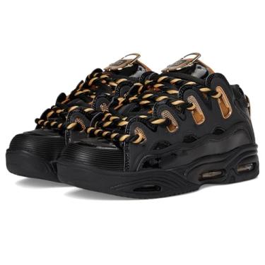 Imagem de Osiris Tênis de skate masculino D3 2001, 25 anos/preto/dourado, 41