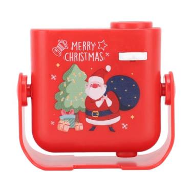 Imagem de Cryfokt Brinquedo Projetor de Luz Led de Natal para Crianças para Decoração de Casa Com Vários Padrões para Crianças, Design Portátil, Material Plástico