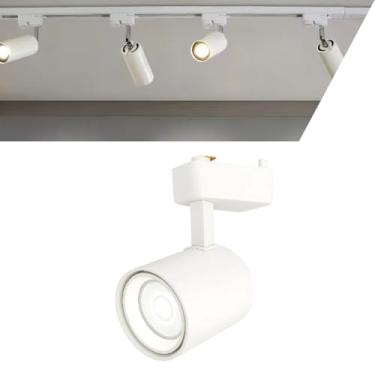 Imagem de Kit 7 Spot P/Trilho Led 10w 4k Branco Direcionável Bivolt