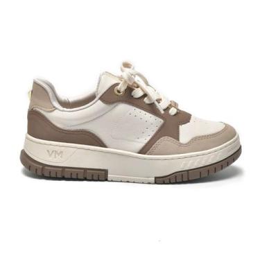 Imagem de Tênis Via Marte Feminino Casual Nobuck Saara Nude 219-002, Saara, 38