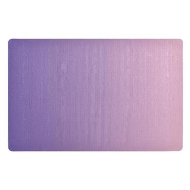 Imagem de Joisal Tapete de entrada interno gradiente roxo para casa antiderrapante tapete de boas-vindas ao ar livre 81,3 cm x 50,8 cm tapetes para cães para patas enlameadas