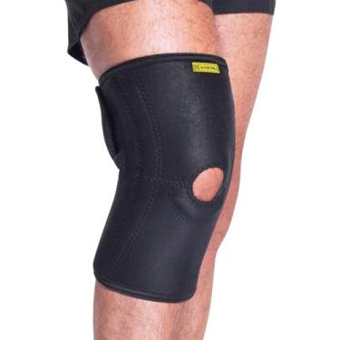 Imagem de Joelheira Com Hastes Flexíveis Ajustável Ortopédica Saúde Exercício Kestal Ksn005 (UN)