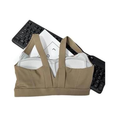 Imagem de Sutiã Esportivo Feminino De Alta Intensidade À Prova De Choque, Colete