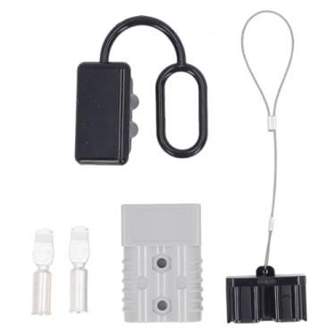 Imagem de LiebeWH Conector de Bateria 175A, Plugue de Conexão Rápida de Energia de 600V, Revestimento Retardador de Chamas, Conexão Estável para Trailer de Carro Automático, Com Terminal Banhado a Prata de