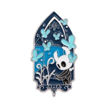 Imagem de Broche De Metal Esmaltado Anime Hollow Knight, Espada De Osso, Alfinet