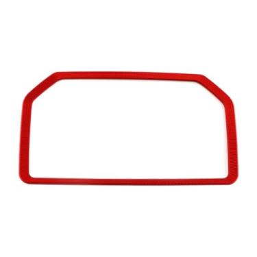 Imagem de FJMQHU Moldura do painel do velocímetro da motocicleta, substitui a tampa decorativa painel de acessórios da motocicleta para Xmax300, Vermelho