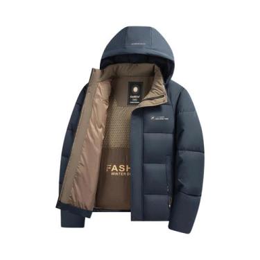 Imagem de Jaqueta De Algodão Grossa E Quente Para O Inverno Masculina Casual Par