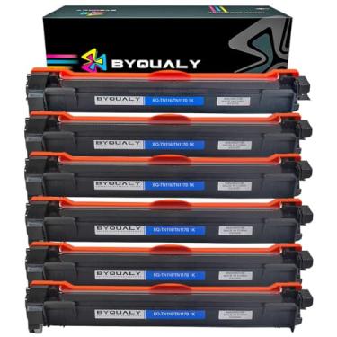Imagem de Kit 6 Byqualy Toner Compatível Brother Tn116 TN-116 HL-L1232WV Hl-l1232 Hl-l1232w L1222 L1632 DCP-L1632W HL-L1222V HL-L1227
