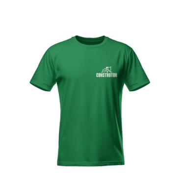 Imagem de Kit 5 Camiseta Profissão Construtor Malha Fria Várias Cores - Sete Set