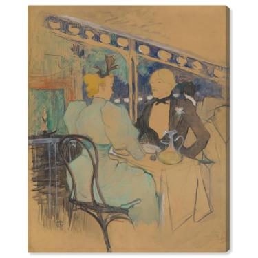 Imagem de Art Remedy Retratos clássicos em tela de pessoas elegantes, envolto em galeria, 61 cm x 76 cm