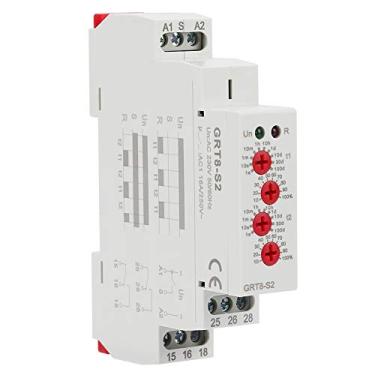 Imagem de GRT8 Mini relé temporizador de ciclo assimétrico LIGADO DESLIGADO Relé de retardo de tempo de repetição com amplo intervalo de tempo de 0,1s a 100 dias para controle de circuito