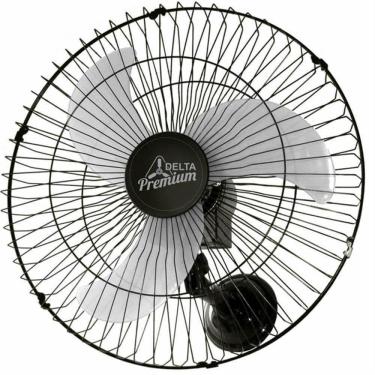 Imagem de Ventilador De Parede Oscilante 60cm Premium Preto 170 Watts Bivolt - 736425 - Venti Delta