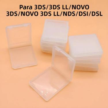 Imagem de Estojo Transparente Branco Para Jogos 3DS DSI DSL NDSi NDS Caixa De Ar