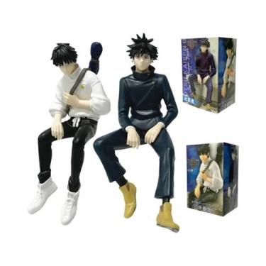 Imagem de Figura De Ação Fushiguro Megumi Jujutsu Kaisen Boneco Sentado Modelo D
