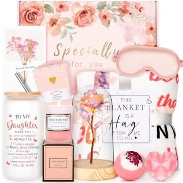 Imagem de Fortuning's JDS Presentes de mãe e pai, presente de aniversário de dia dos namorados para filha, caixa de presente exclusiva para filha adulta, casamento, dia nacional das filhas, dia das mães