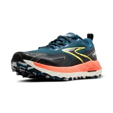 Imagem de Brooks Tênis de corrida masculino Cascadia 18 Mountain Trail, Legion Blue/Black/Flame, 39