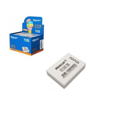 Imagem de Borracha Branca Retangular Mercur