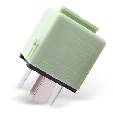 Imagem de Zeathery Relé de bomba de combustível, relé de caixa isolada impermeável de 5 pinos, substituição padrão multiuso Plug and Play 61368373700, compatível com BMW 7 Series 3 Series 6 Series 8 Series