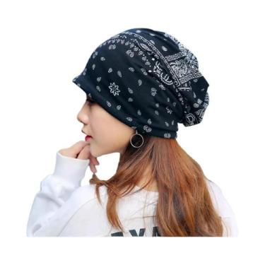 Imagem de Toucas Femininas De Primavera, Boné De Uso Duplo, Touca De Alta Qualid