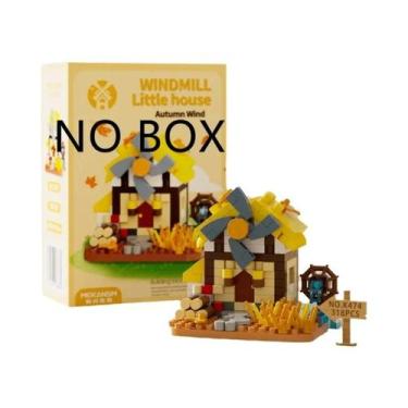 Imagem de Blocos De Montar Educacionais Infantis: Casa Na Árvore Com Cata-vento 