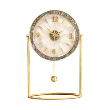 Imagem de Relógio de mesa relógio de mesa mesa casa relógio de mesa sala de estar colocado relógio sentado simples quarto silencioso relógio de mesa relógio de mesa relógio de mesa relógio de mesa