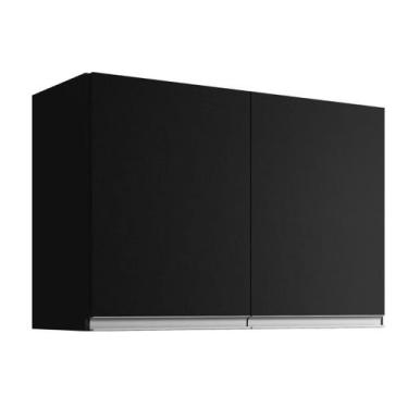 Imagem de Armário de Geladeira Aereo 2 Portas Andreia 80cm AJL Móveis - Móveis B