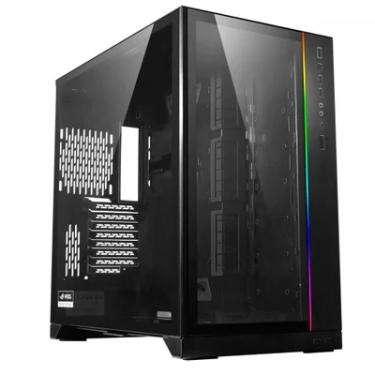 Imagem de Gabinete Lian Li 011 Dynamic XL ROG Edition Preto Full Tower Lateral de Vidro Temperado - 011DXL-X
