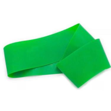 Imagem de Mini Band Faixa Elástica Fitness Resistencia Super Leve Verde - 1 Fit