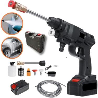 Imagem de Pistola Da água Lavadora Alta Pressão Recarregável Portátil Premium