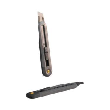 Imagem de Estilete Retrátil De 9mm E 18mm Com Lâminas De Aço De Alto Carbono Par