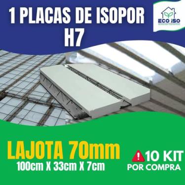 Imagem de 1 Placa de Isopor 30MM 100cm x 50cm Forro Térmico Acustico - 360.DIGIT