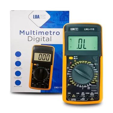 Imagem de Multímetro Digital Portátil Profissional Corrente AC+DC - Luatek