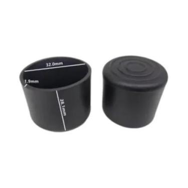 Imagem de Protetor De Pé De Cadeira Redondo De Borracha Antiderrapante Silencios