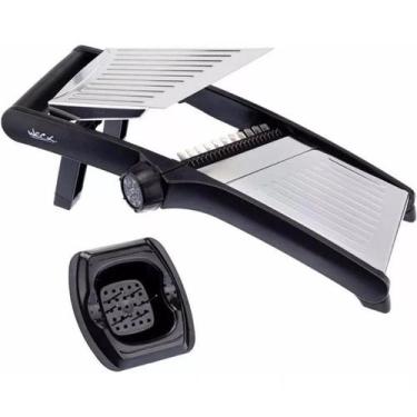 Imagem de Cortador Fatiador de Legumes Mandoline 5 Cortes Ajustável Weck Profiss